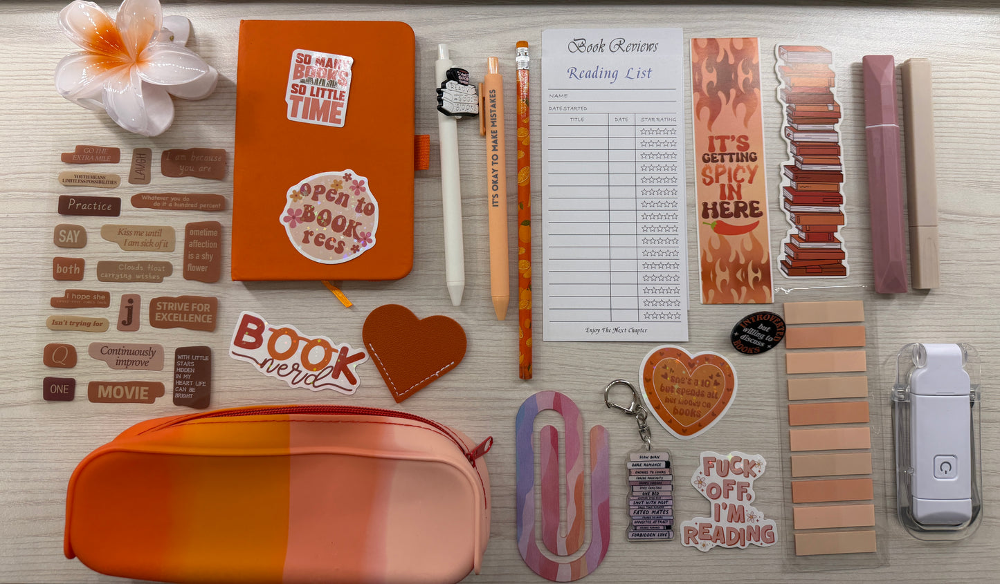 Bookish Bundle ORANGE